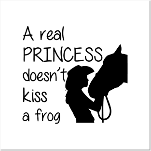 Princess Doesnt Kiss Frog Posters and Art